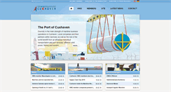 Desktop Screenshot of port-of-cuxhaven.de